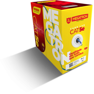 CABO COMUN. DE DADOS LAN 4P CAT5E CM CX 305M AZ