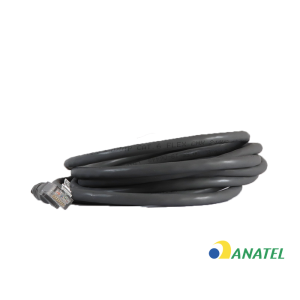 AD - 10280   PATCH CORD CAT.5E UTP - 2,5M - CINZA - 100% COBRE